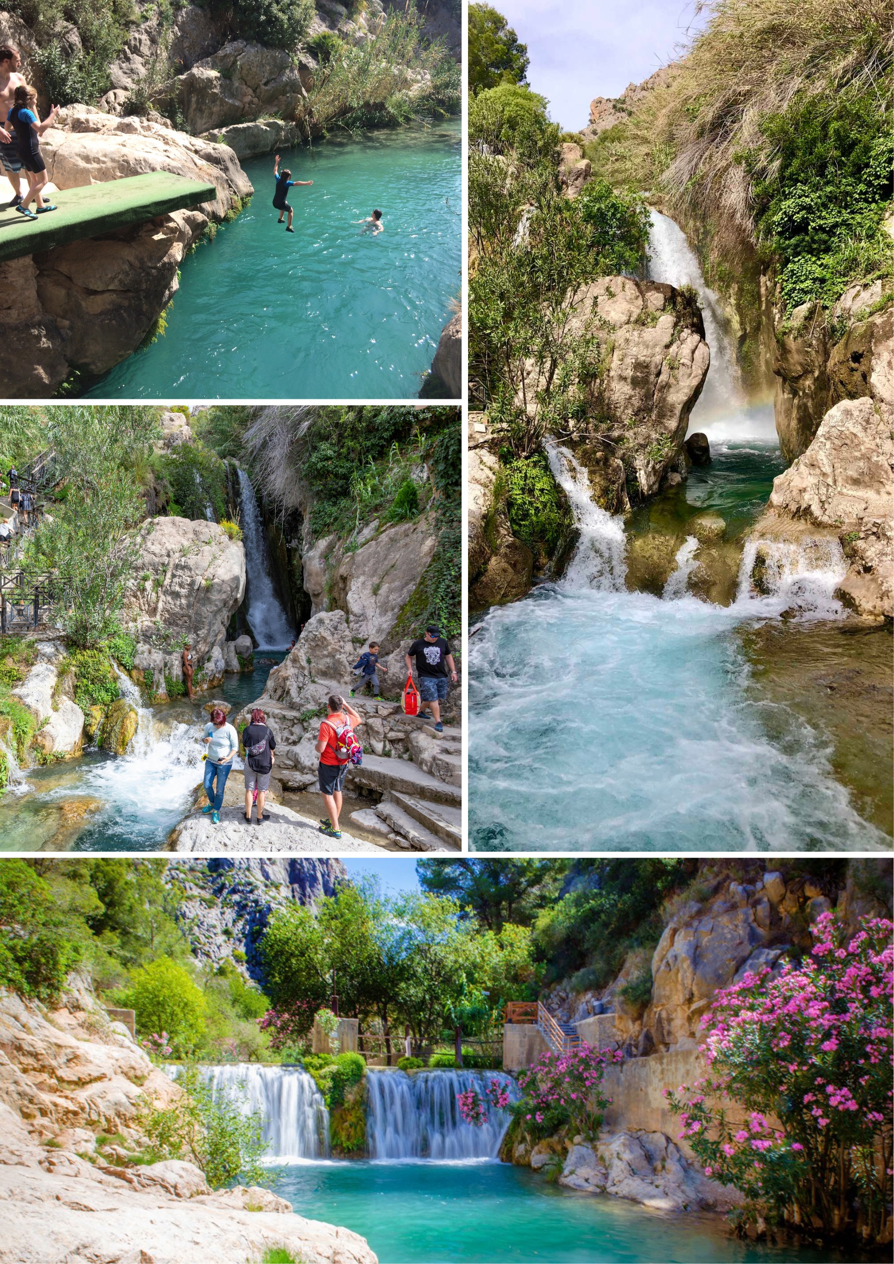 🌄 Excursión de un día completo desde Valencia  Guadalest, Altea y Cascadas de Algar 🌊
