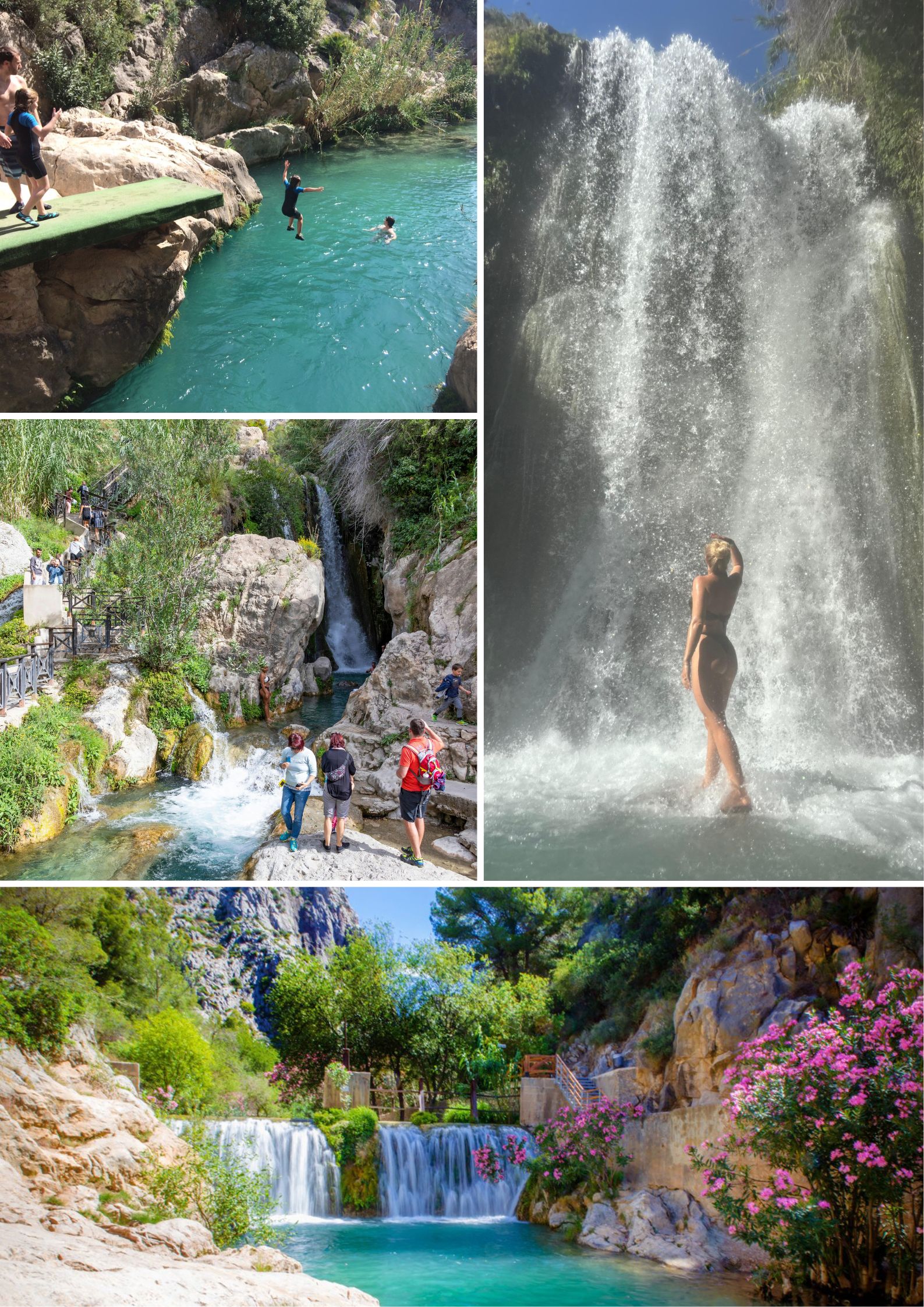 🌄 Excursión de un día completo desde Valencia  Guadalest, Altea y Cascadas de Algar 🌊