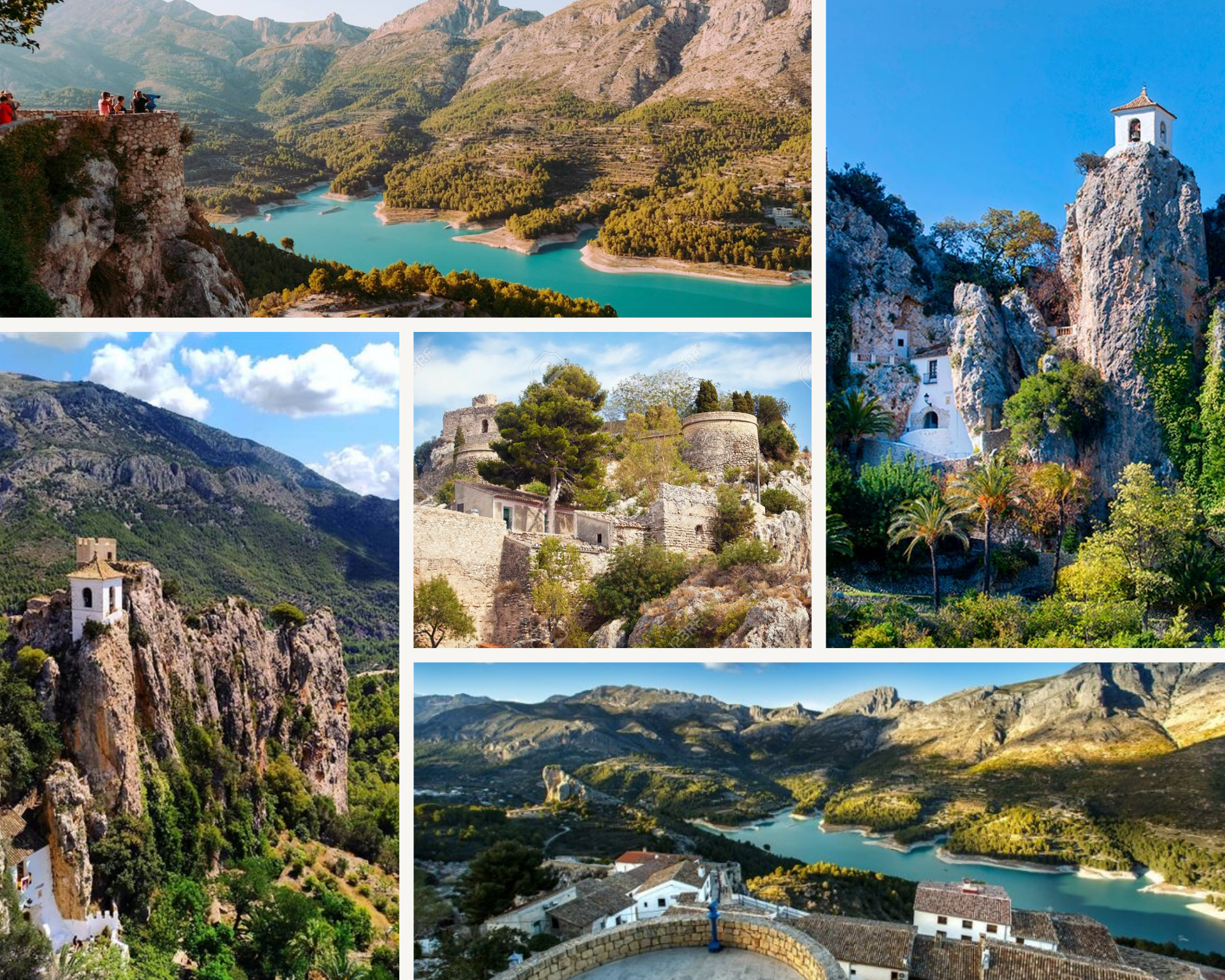 🌄 Excursión de un día completo desde Valencia Guadalest, Altea y Cascadas de Algar 🌊