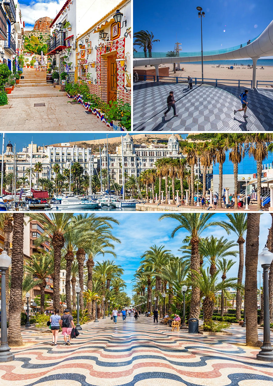 ALICANTE: CASTILLO Y CIUDAD