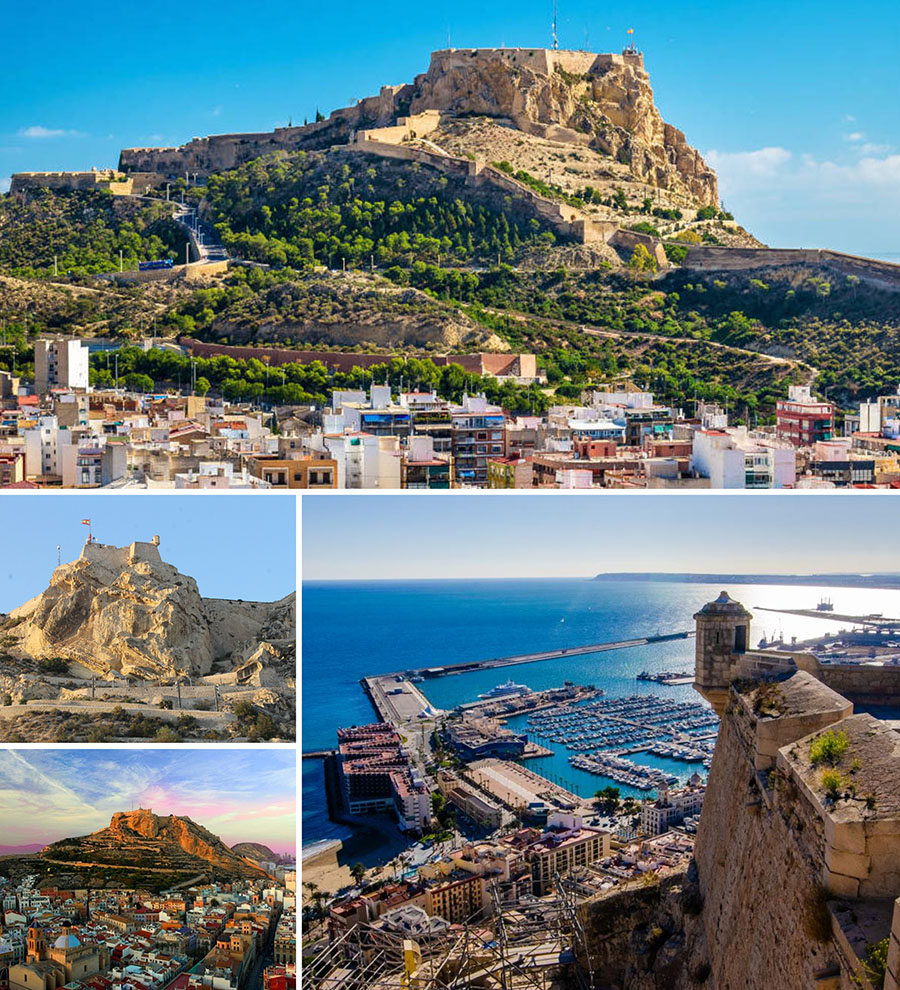 ALICANTE: CASTILLO Y CIUDAD